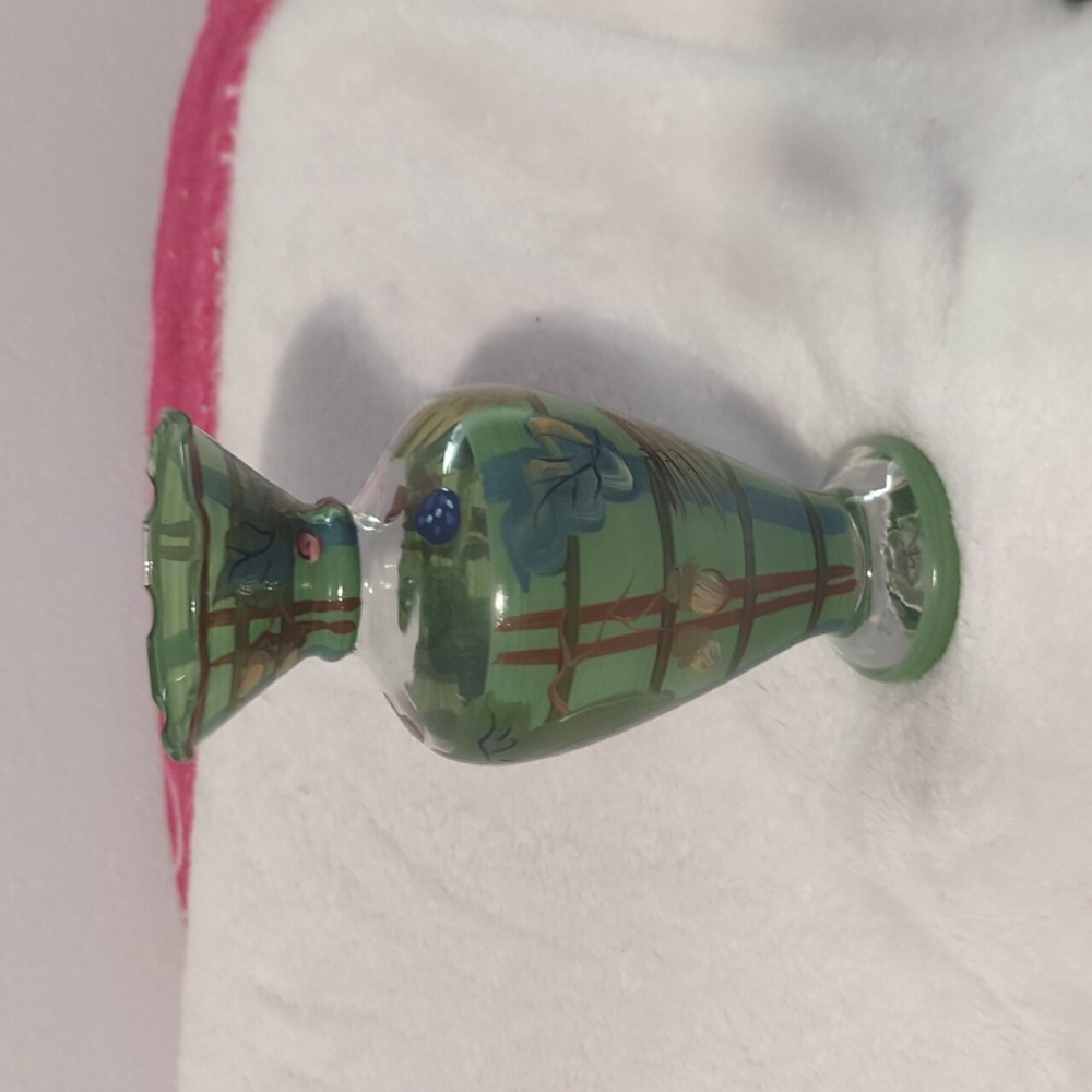 Tracy Porter Hand painted Vase